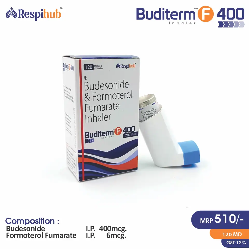 Formoterol 6mcg + Budesonide 400mcg at Best Price in PCD Pharmacia Franchise for Corticosteroid and Asthma Treatment